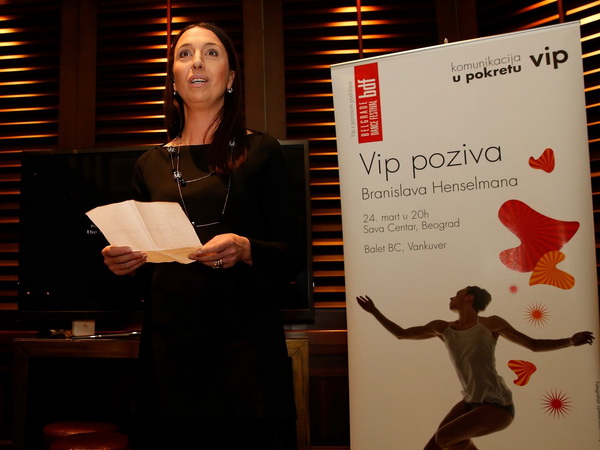 Henselman laureat Vip poziva