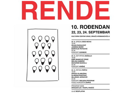 Rende slavi 10. rođendan