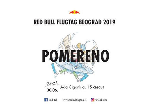 Odložen Red Bull Flugtag na Adi