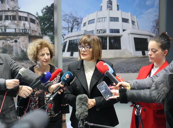 Završnica radova na Centralnoj kuli Starog sajmišta